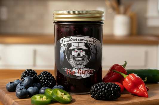 The Curse (Blueberries and Blackberries, Hot Pepper Jam)