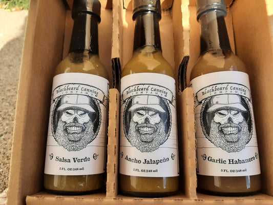 Create your own 3-pack Hot Sauce